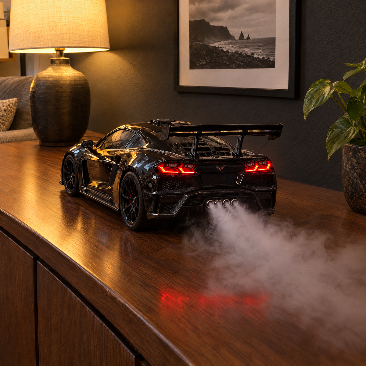 Motor Scent Black Corvette Z06